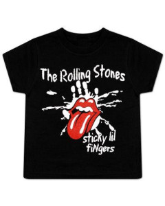 Rolling Stones T-shirt til børn | Sticky Little Fingers